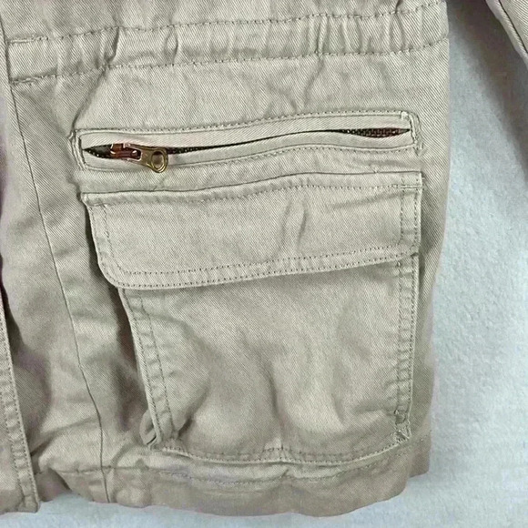 Gap Utility Jacket Women’s Size Large Blush Pink 100% Cotton Lots of Pickets! - Picture 6 of 11